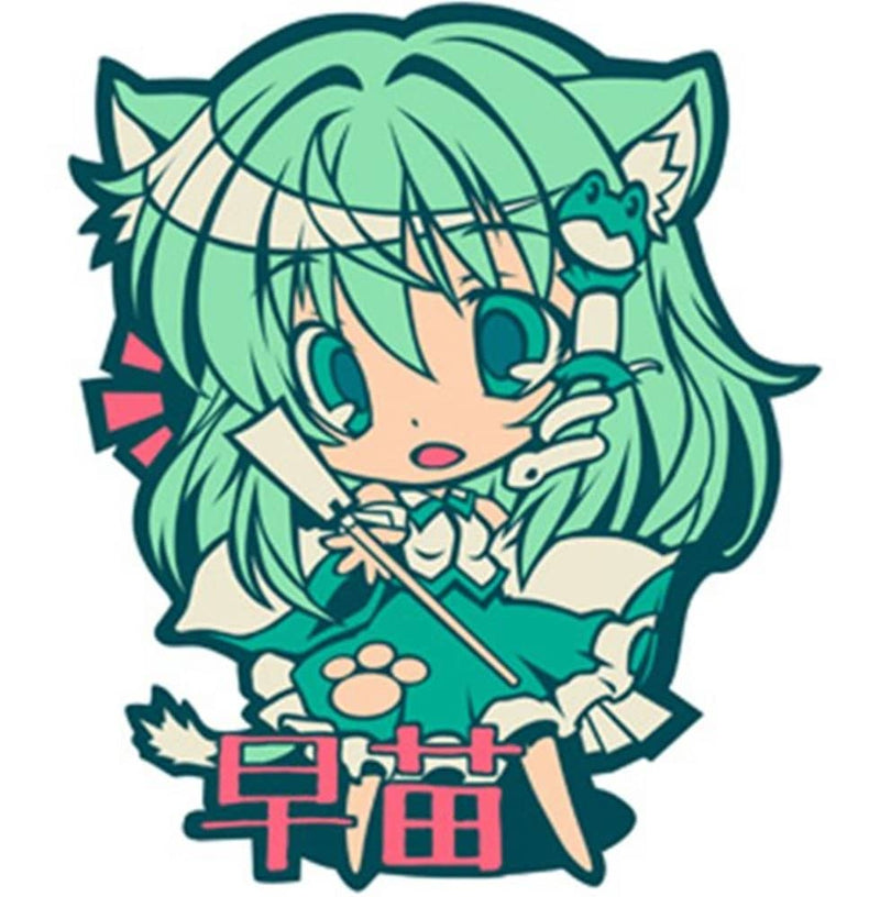 【新品】東方ラバーストラップ 早苗猫耳Ver / こすぷれ喫茶娘々 発売日:2017年08月11日