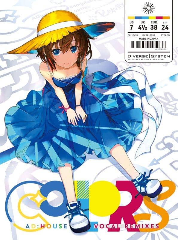 【新品】Colors -AD:HOUSE VOCAL REMIXES- / Diverse System 發售日：2018年08月左右