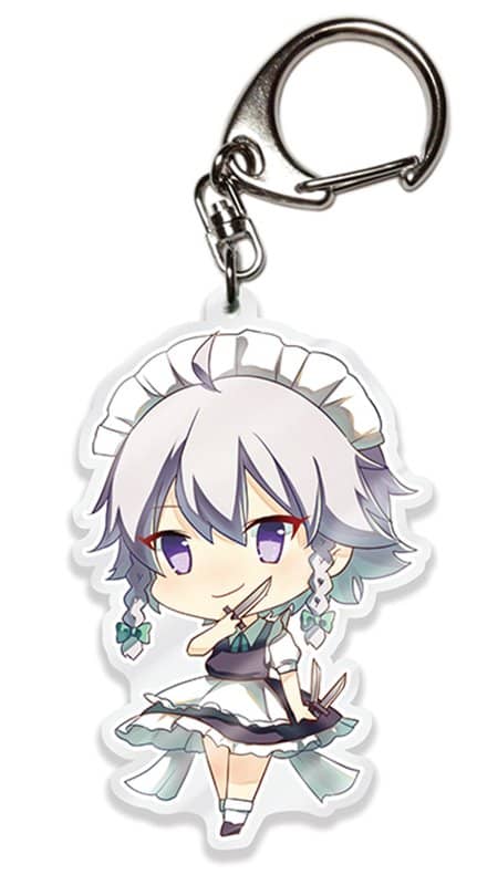 【新品】東方アクリルキーホルダー 十六夜咲夜 / AbsoluteZero 発売日:2018年10月頃