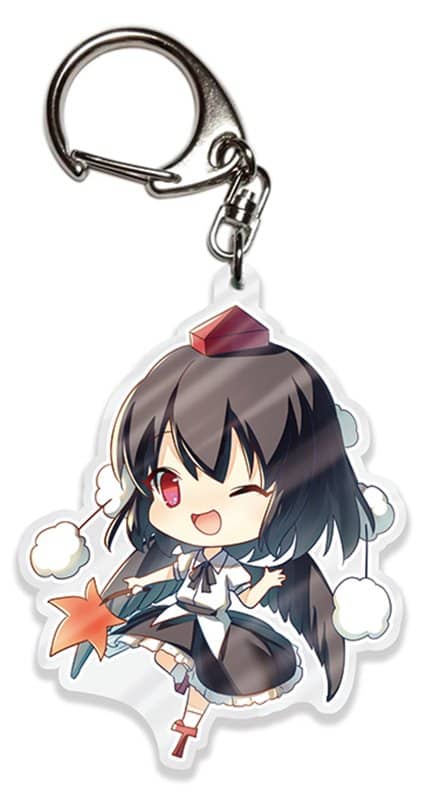 【新品】東方アクリルキーホルダー 射命丸文 / AbsoluteZero 発売日:2018年10月頃