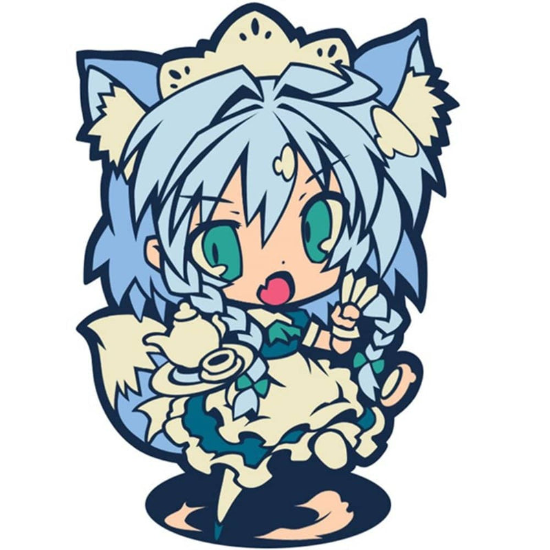 【新品】東方ラバーキーホルダー 咲夜Ｖｅｒ7 / こすぷれ喫茶娘々 発売日:2018年12月30日