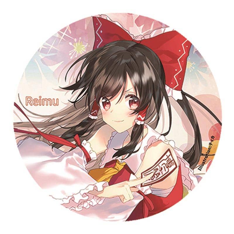 【新品】すなめりドリル缶バッジ(作画・ティカ) 霊夢2 / すなめりドリル 発売日:2019年01月11日