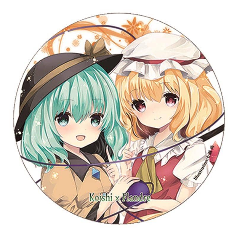 【新品】すなめりドリル缶バッジ(作画・七瀬尚) こいし＆フラン / すなめりドリル 発売日:2019年04月頃