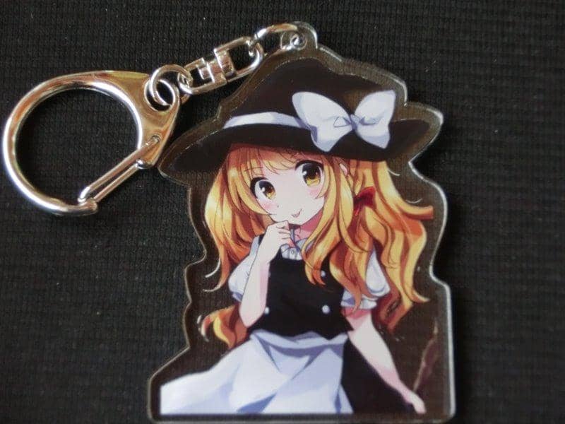 [New] Touhou Project "Marisa Kirisame 5" Acrylic Keychain / Paison Kid Release Date: March 17, 2019
