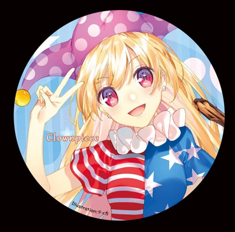 【新品】すなめりドリル　缶バッジ　クラウンピース（ティカ) / すなめりドリル 発売日:2019年04月15日