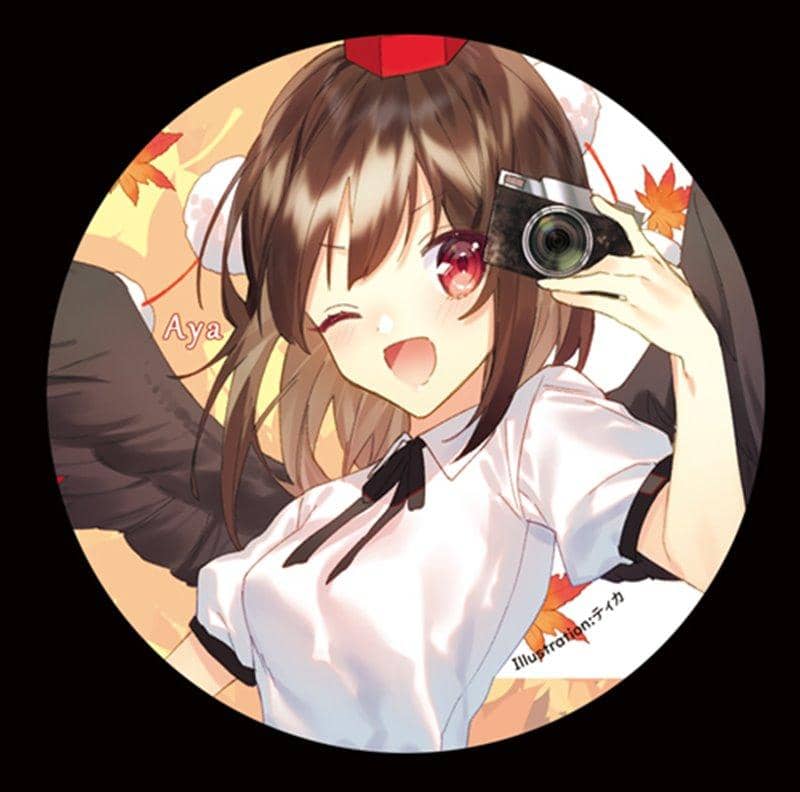 【新品】すなめりドリル　缶バッジ　射命丸（ティカ) / すなめりドリル 発売日:2019年04月15日