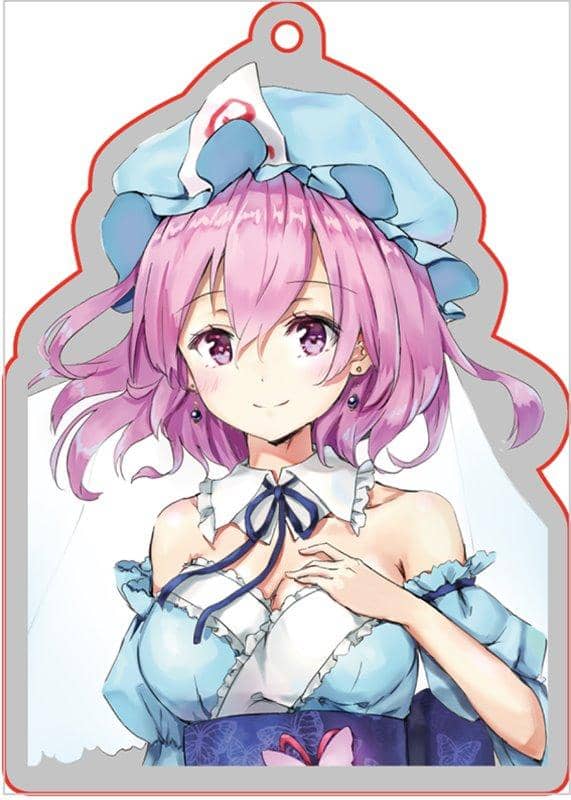 [New Product] Touhou Project "Saigyouji Yuyuko 5" Acrylic Keychain / Paison Kid Release Date: June 16, 2019