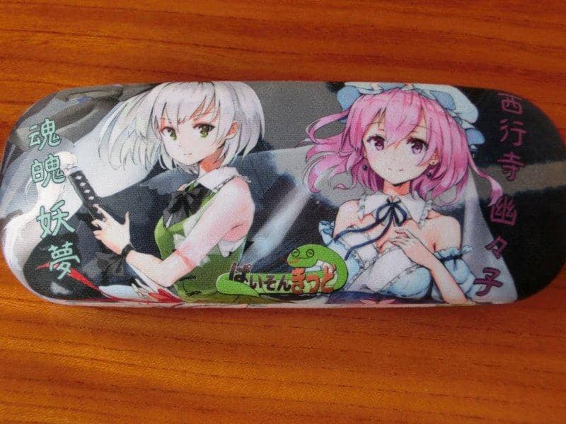 [New] 東方project「魂魄 妖夢5、西行寺 幽々子4」眼鏡盒（附擦拭布） / ぱいそんきっど 發售日:2019年07月前後