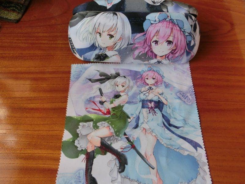 [New] 東方project「魂魄 妖夢5、西行寺 幽々子4」眼鏡盒（附擦拭布） / ぱいそんきっど 發售日:2019年07月前後