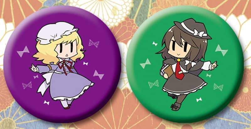 新品】東方缶バッチ・蓮子＆メリー（なり。） / G.G.W 発売日:2019年08