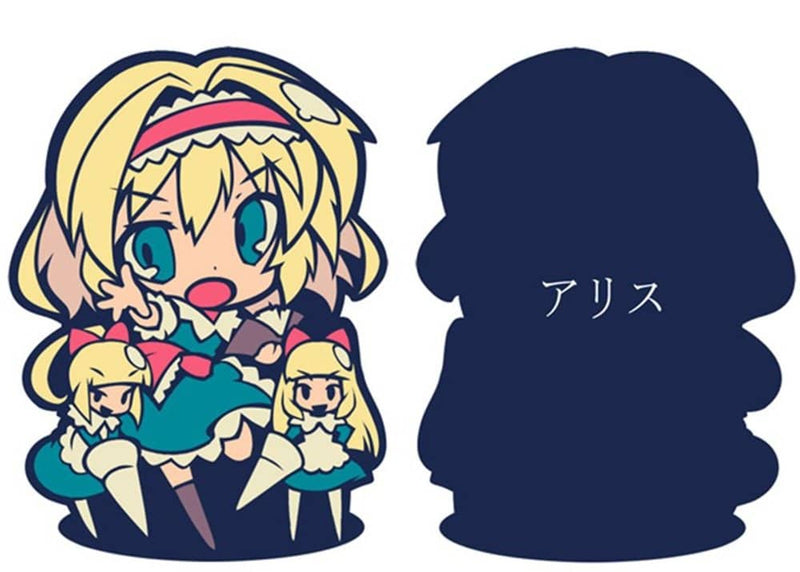 [New] Touhou Rubber Keychain Alice Ver7 / Cosplay Cafe Nyanya Release Date: 2019-08-12