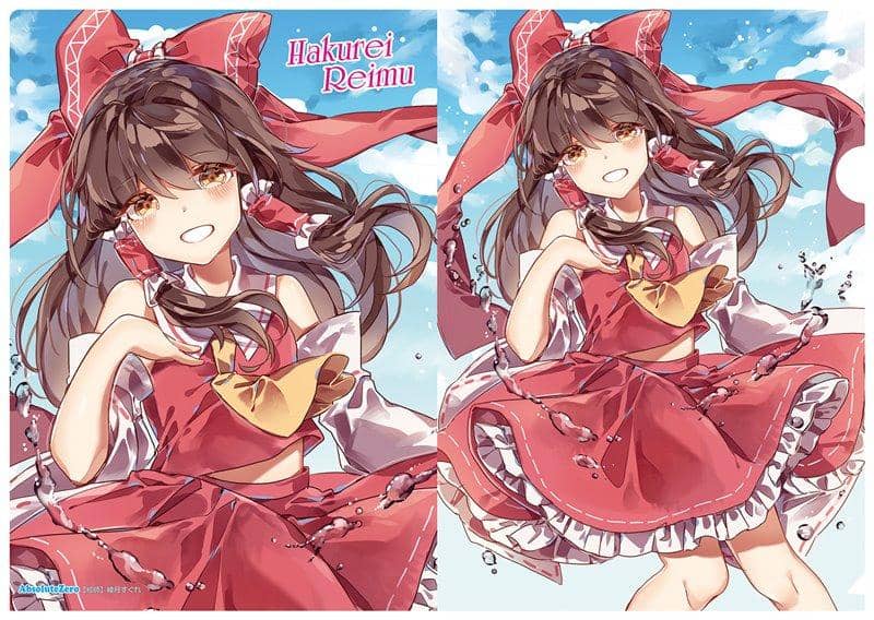【新品】東方クリアファイル　博麗霊夢7 / AbsoluteZero 発売日:2019年10月頃