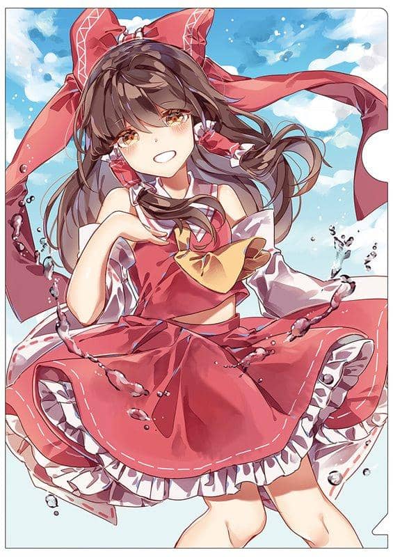 【新品】東方クリアファイル　博麗霊夢7 / AbsoluteZero 発売日:2019年10月頃