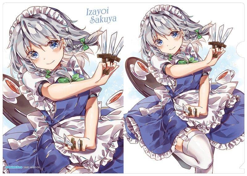 [New Product] Touhou Clear File Sakuya Izayoi 7 / AbsoluteZero Release Date: Around October 2019
