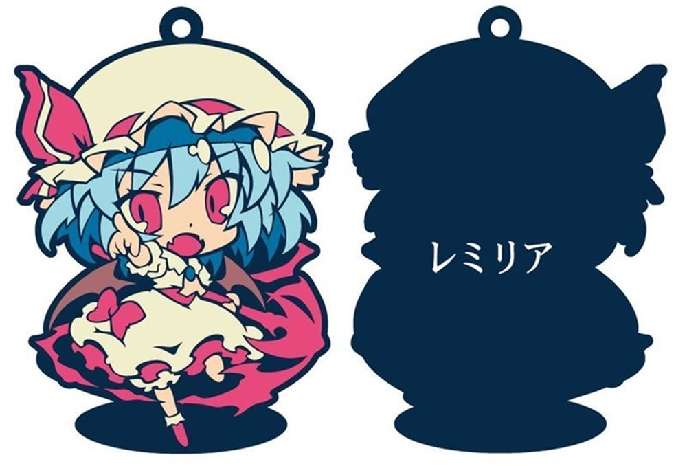 [New] Touhou Rubber Keychain Remilia Ver9 / Cosplay Cafe Girls Release Date: Around October 2019