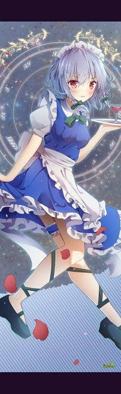 [新]东方Project“十六夜咲夜6”特大挂毯（Glitter Tex规格）/ Paison Kid发售日期：2019年9月左右