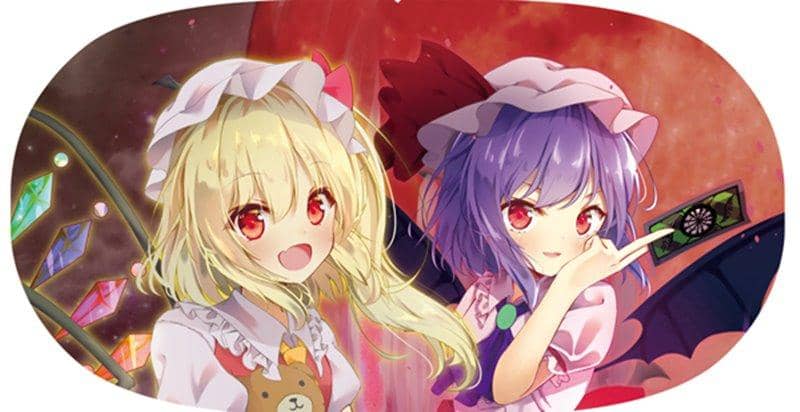 [New] Touhou Project "Remilia Scarlet 6, Flandre Scarlet 6" Glasses Case (with Cross) / Paison Kid Release Date: September 05, 2019