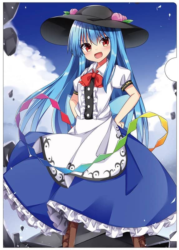 【新品】東方クリアファイル　比那名居天子5 / AbsoluteZero 発売日:2019年10月13日