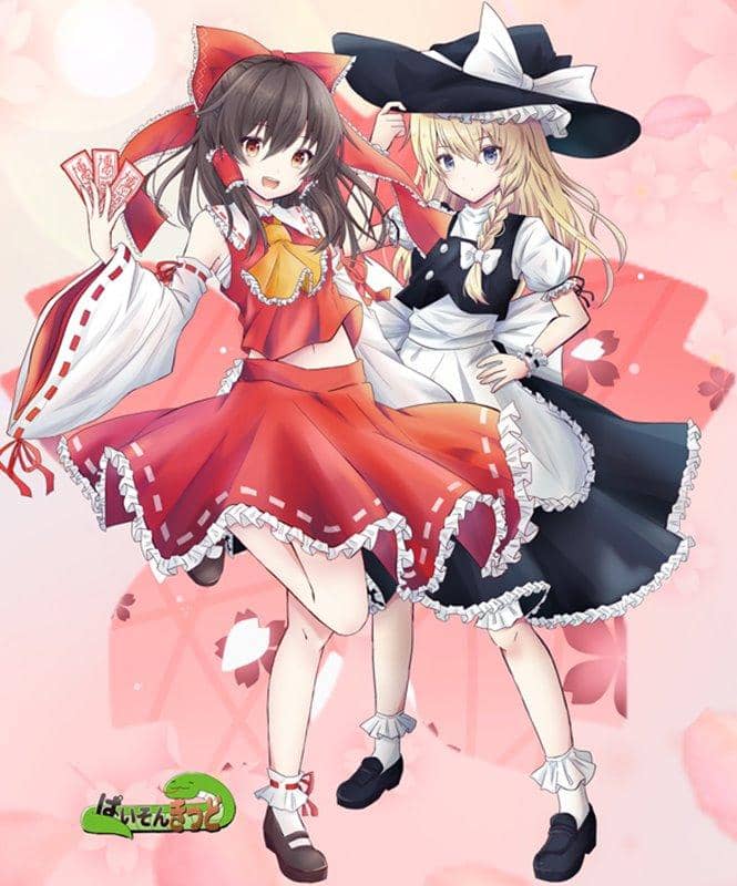 【新品】東方project「霧雨 魔理沙6、博麗 霊夢6」眼鏡盒（附毛巾） / ぱいそんきっど 發售日:2019年10月左右