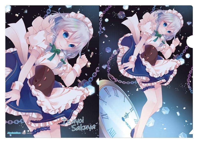 【新品】東方クリアファイル　十六夜咲夜6 / AbsoluteZero 発売日:2019年11月頃