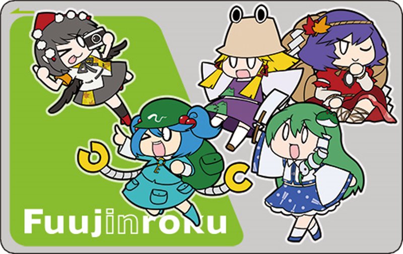 [New] Touhou IC Card Deco Seal (Faith Record) / G.G.W Release Date: October 06, 2019