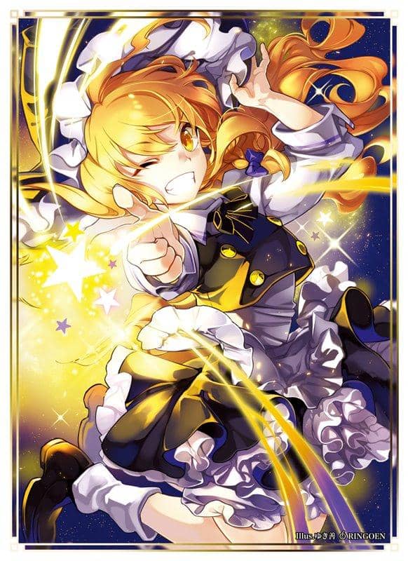 【新品】キャラクタースリーブセレクション 東方Project Vol.23 霧雨魔理沙：ゆき善 / RINGOEN 発売日:2019年12月頃