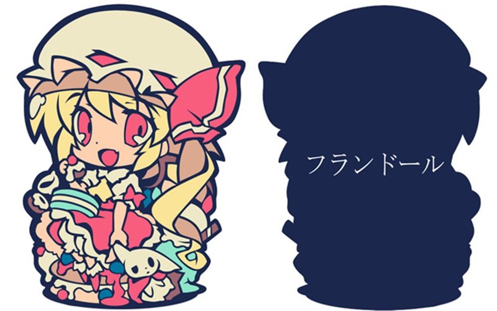 [New] Touhou Rubber Keychain Flandre Ver12 / Cosplay Cafe Girls Release Date: Around December 2019