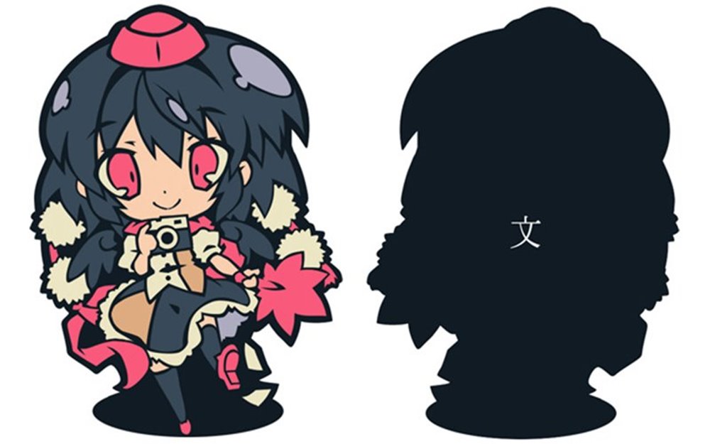 [New] Touhou Rubber Keychain Sentence Ver8 / Cosplay Cafe Girls Release Date: Around December 2019