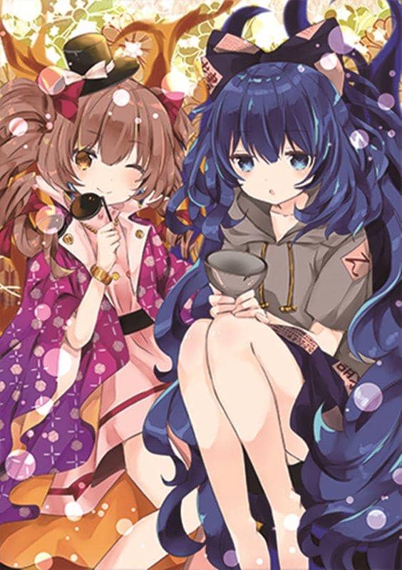 【新品】すなめりドリルクリアファイル(作画・七瀬尚) 紫苑＆女苑 / すなめりドリル 発売日:2019年12月13日