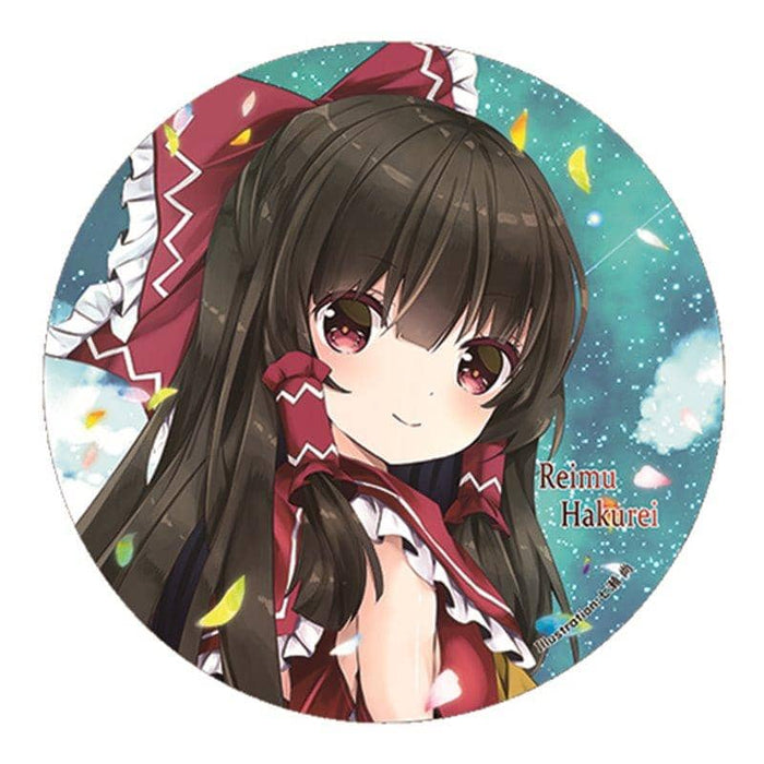 [New] Finless porpoise drill can badge (drawing, Takashi Nanase) Reimu 4 / Finless porpoise drill Release date: December 13, 2019