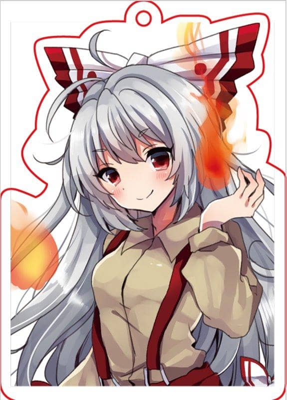 【新品】東方project「藤原 妹紅4」壓克力鑰匙圈 / ぱいそんきっど 發售日:2019年12月左右