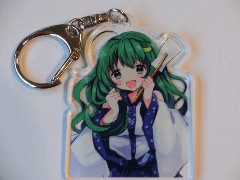 【新品】東方project「東風谷 早苗5」アクリルキーホルダー / ぱいそんきっど 発売日:2019年12月頃