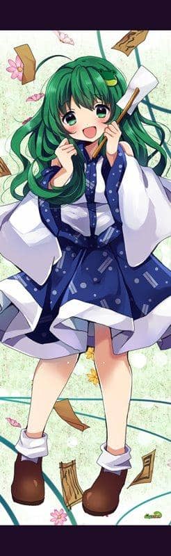 【新品】東方project「東風谷 早苗5」特大掛毯（キラキラtex仕様） / ぱいそんきっど 發售日:2019年12月左右