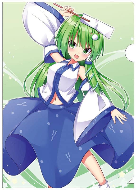 【新品】東方クリアファイル　東風谷早苗5 / AbsoluteZero 発売日:2019年12月08日