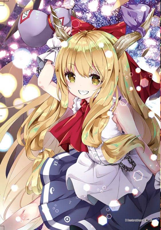 【新品】東方Project すなめりドリル透明文件夾(作畫・七瀬尚) 萃香 / すなめりドリル 發售日:2020年01月10日