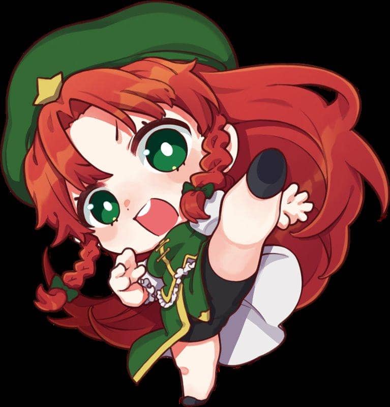 【新品】東方Project アクリルキーホルダー Vol.01 紅魔郷 紅美鈴 / RINGOEN 発売日:2019年12月31日