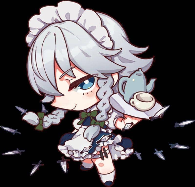 【新品】東方Project アクリルキーホルダー Vol.01 紅魔郷 十六夜咲夜 / RINGOEN 発売日:2019年12月31日