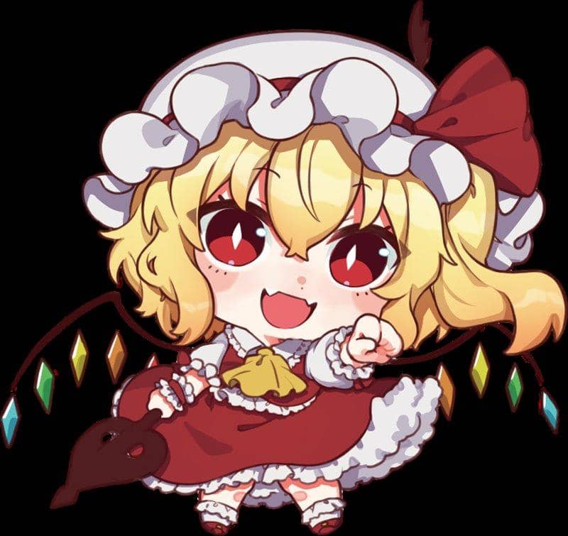 【新品】東方Project アクリルキーホルダー Vol.01 紅魔郷 フランドール・スカーレット / RINGOEN 発売日:2019年12月31日