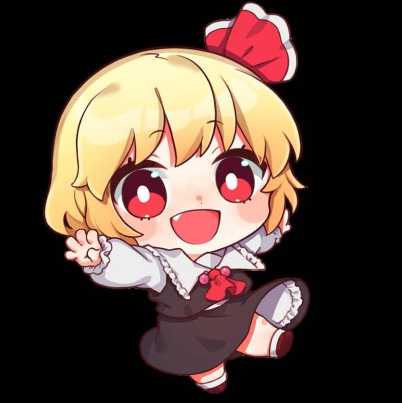 【新品】東方Project アクリルキーホルダー Vol.01 紅魔郷 ルーミア / RINGOEN 発売日:2019年12月31日