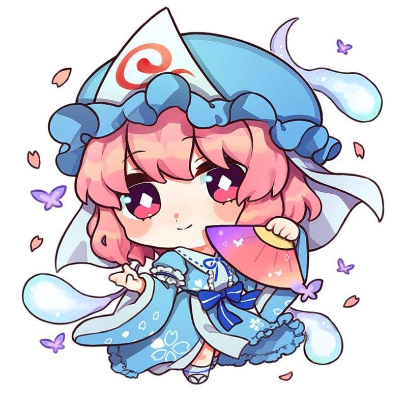 [New Product] Touhou Project Acrylic Keychain Vol.02 Youyoumu Saigyouji Yuyuko / RINGOEN Release Date: Around May 2020