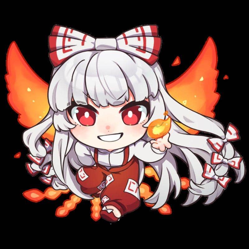 [New] Touhou Project Acrylic Keychain Vol.03 Eiyasho Fujiwara Sister Beni / RINGOEN Release Date: Around March 2020