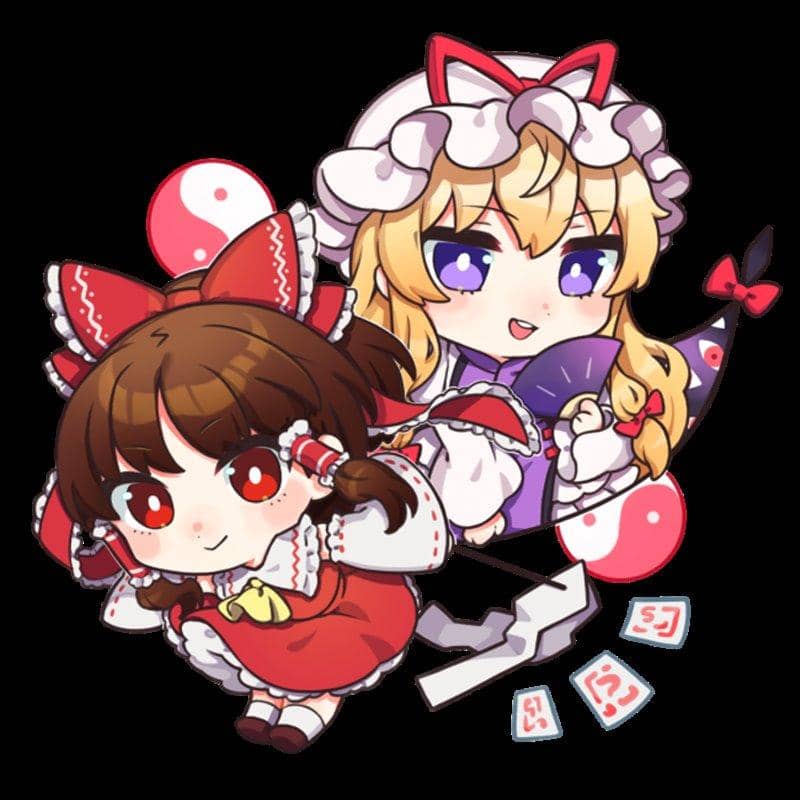 【新品】東方Project アクリルキーホルダー Vol.03 永夜抄 幻想の結界チーム|霊夢&紫 / RINGOEN 発売日:2020年03月頃