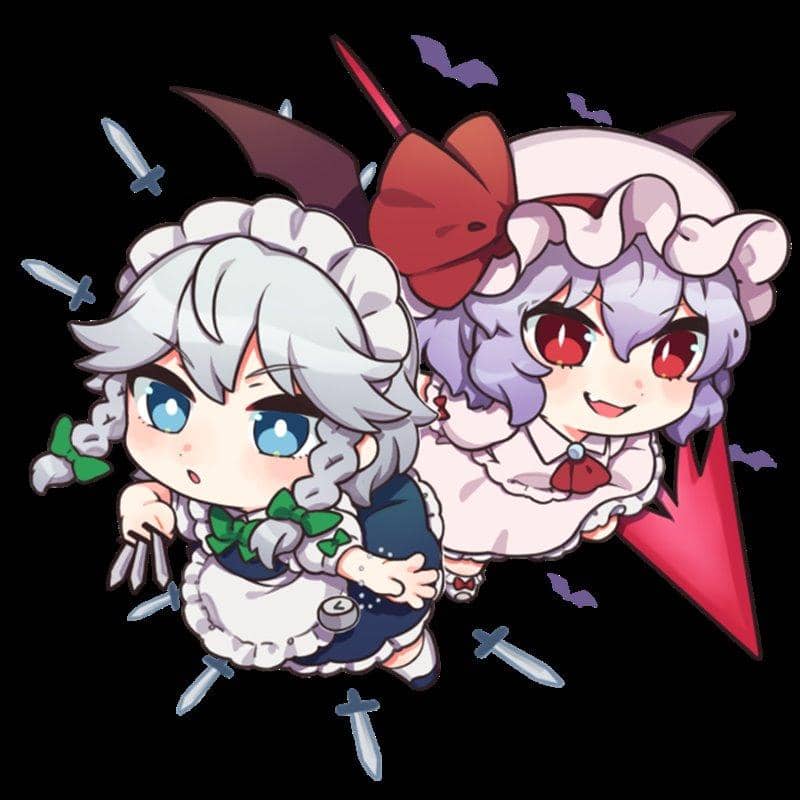 [New] Touhou Project Acrylic Keychain Vol.03 Eiyasho Dream Red Devil Team | Sakuya & Remilia / RINGOEN Release Date: Around March 2020