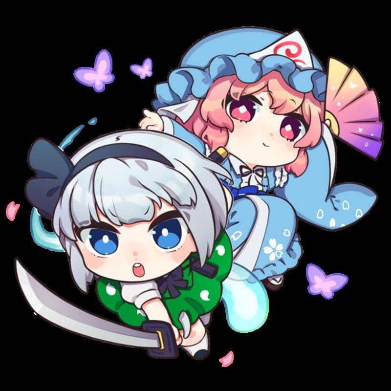[New] Touhou Project Acrylic Keychain Vol.03 Eiyasho Yumei no Resident Team | Youmu & Yuyuko / RINGOEN Release Date: Around March 2020