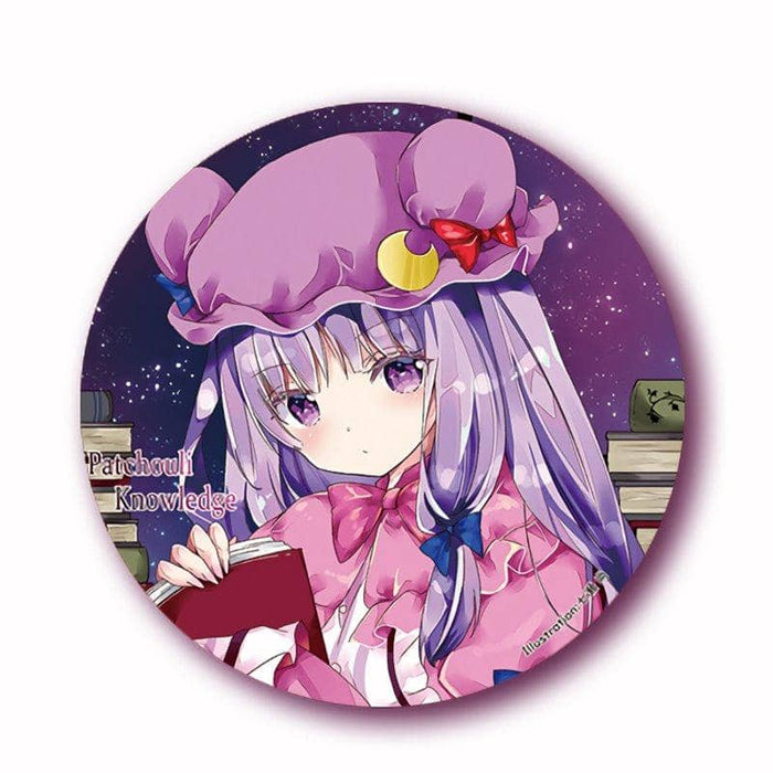 [New] Touhou Project Finless Porpoise Drill Can Badge (Drawing, Takashi Nanase) Patchouli 20-01 / Finless Porpoise Drill Release Date: Around March 2020