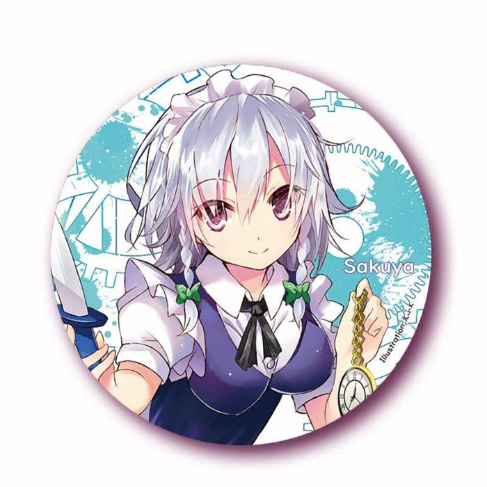 [New] Touhou Project Finless Porpoise Drill Can Badge (Drawing / Efe) Sakuya 20-01 / Finless Porpoise Drill Release Date: Around March 2020