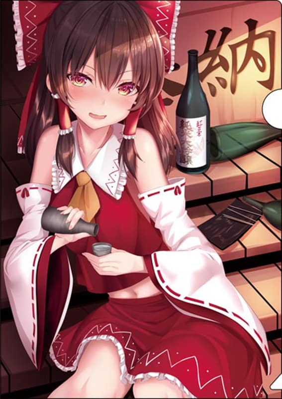 【新品】東方透明文件夾/博麗靈夢02 / 玉乃露 發售日:2020年03月22日