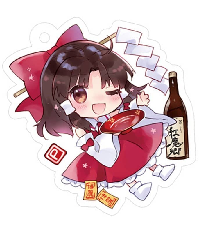 【新品】宵酔東方紅魔鄉鑰匙扣／靈夢 / つたささ 發售日:2020年03月22日