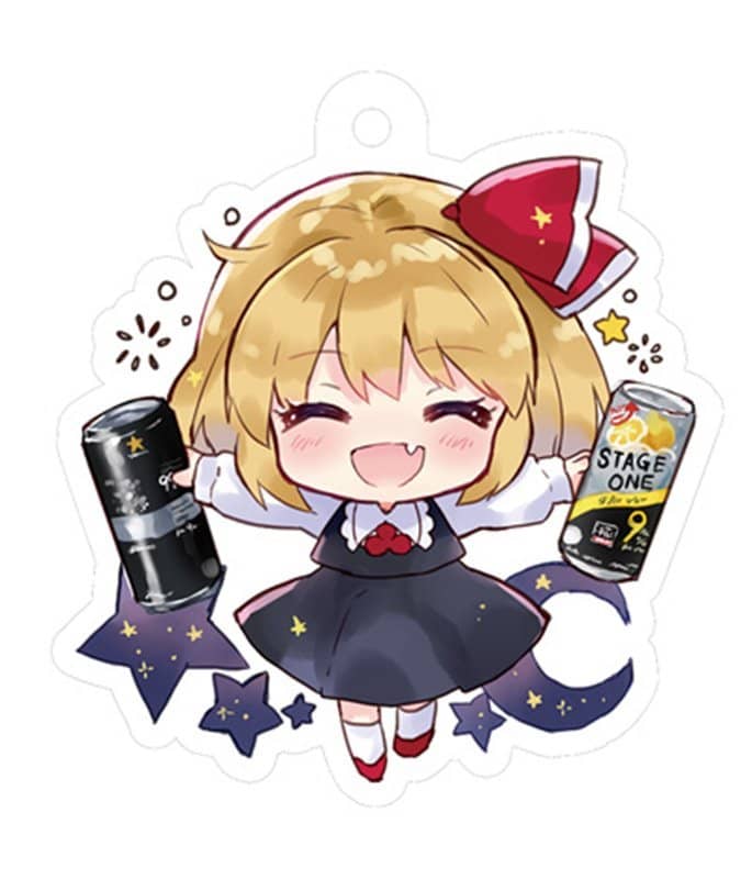 [New Product] Yoiyoi Touhou Koumakyou Keychain / Rumia / Tsutasasa Release Date: March 22, 2020