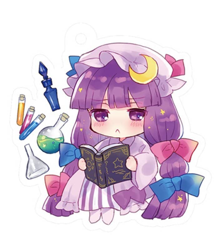 【New Product】Yoiyoi Touhou Koumakyou Keychain / Patchouli / Tsutasasa Release Date: March 22, 2020